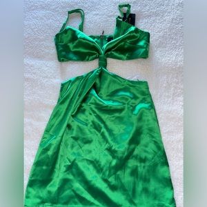 WHITE FOX LETS RUN AWAY MINI DRESS